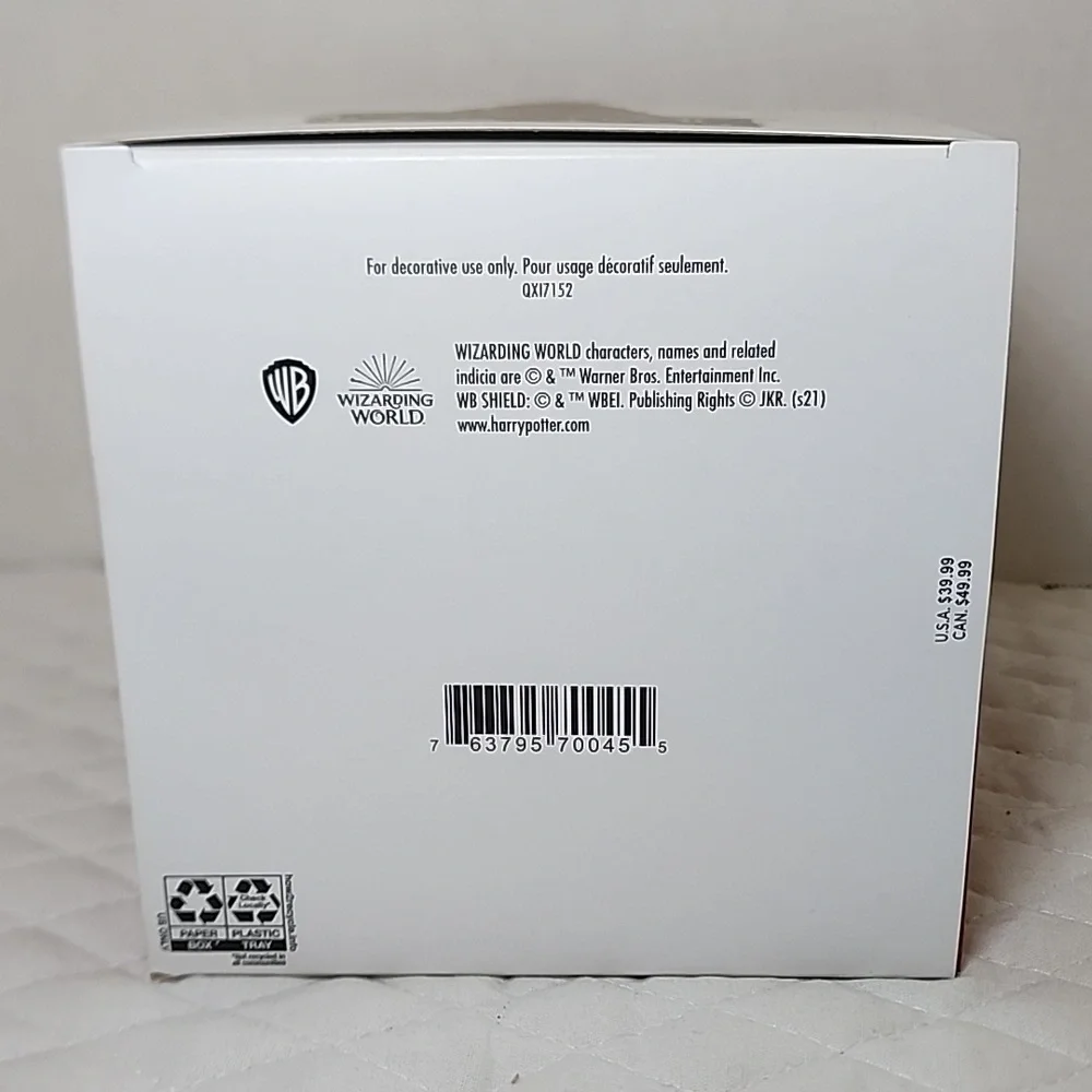 2022 Hallmark Harry Potter Sorting Hat Magic Sound & Motion Ornament MIB BNIB - Picture 5 of 5